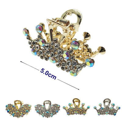 Rhinestone Hair Jaw Clip 49212 (12 units)