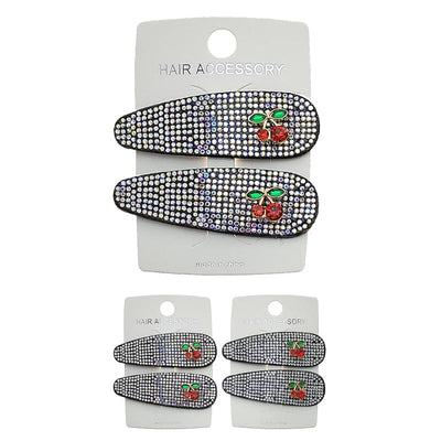 Rhinestone Hair Pin Set 49761 (12 units)