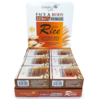 Rice Natural Nourish 100% Natural Soap #3 (12 units)