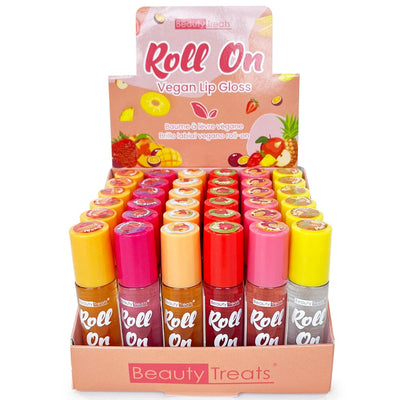 Roll On Vegan Lip Gloss (36 units)