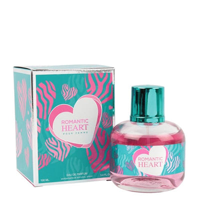 ROMANTIC HEART SPRAY PERFUME FOR WOMEN 100ML (3 units)