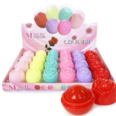 Rose Cute Lip Balm 10436 (24 units)