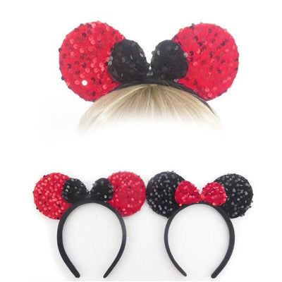 Sequin Big Ear Headband 1055 (12 units)