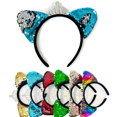 Sequin Ear Headband 0138 (12 units)