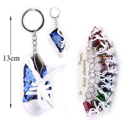 Sequin Shoe Keychain 6902 (12 units)