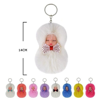 Sleeping Baby Keychain 75740 (12 units)