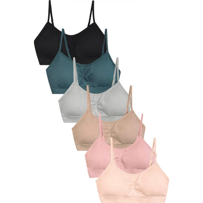 Sofra Ladies Seamless Bralette Free Size (6 units)