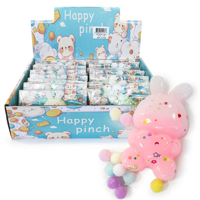 Soft Bunny Squishy Toy (16 units)