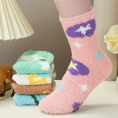 Soft Cozy Plush Socks 1036 (12 units)
