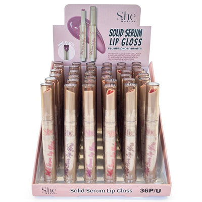 Solid Serum Lip Gloss (36 units)