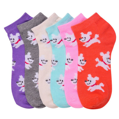 Spak Spandex Women's Socks PUPPY ( 12 units)