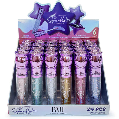 Sparkle Shimmer Clear Lip Oil 7126 (24 units)