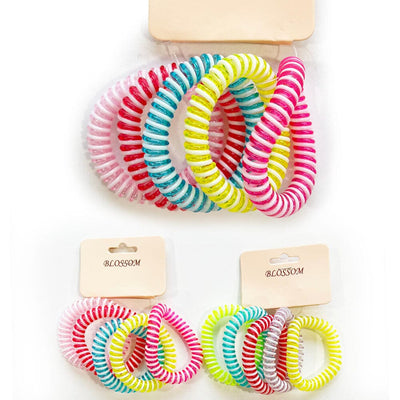 Spiral Coil Hair Tie 075 (12 units)