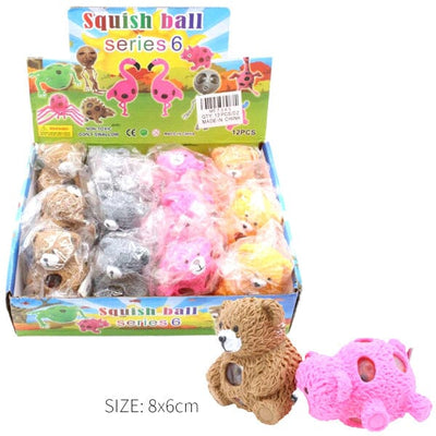 Squeeze Bear Toy 7345 (12 units)