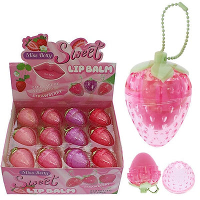 Strawberry Lip balm 0640 (24 units)