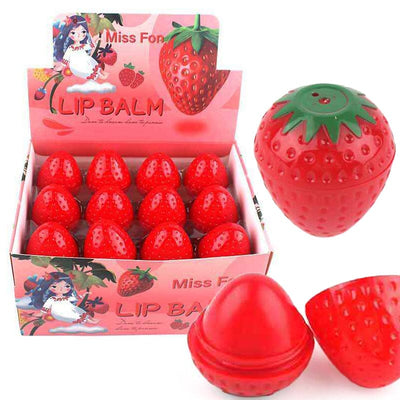 Strawberry Lip Balm 8849 (24 units)