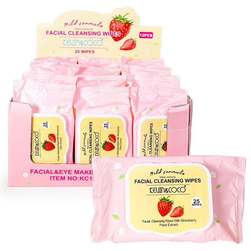 Strawberry Makeup Remover Wipes