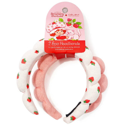 "STRAWBERRY SHORTCAKE" 2PC Sponge Headband (2 units)