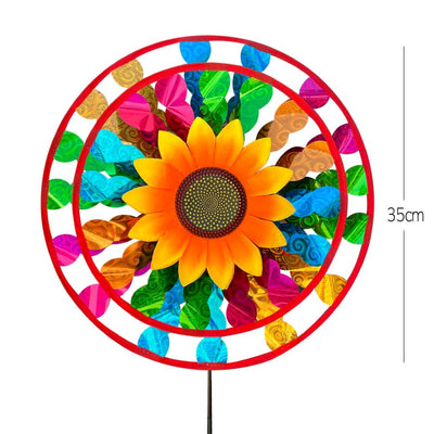 Sunflower Pinwheel Weather Vane Toy (12 units)