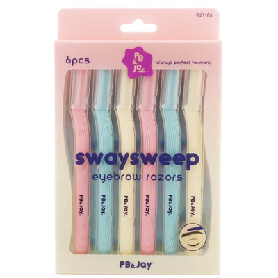 Swaysweep Eyebrow Razors 6 Colors Set (6 units)