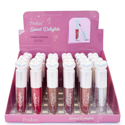 Sweet Delights Sheen Lip Gloss (24 units)