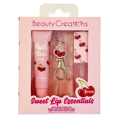 Sweet Lip Essentials Set Lip Balm Keychain - Cherry (1 unit)