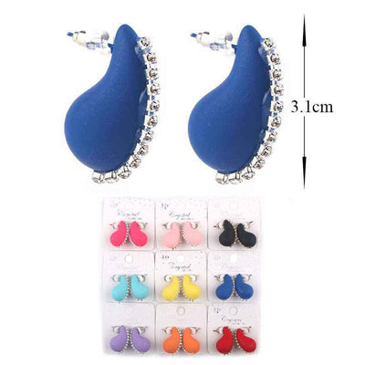 Tear Drop Earrings 6867R9 (12 units)