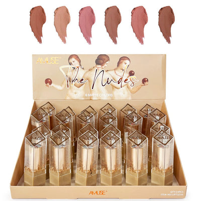 The Nudes 6 Matte Colors Lipstick (24 units)
