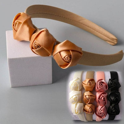 Triple Rose Headband 12722 (12 units)