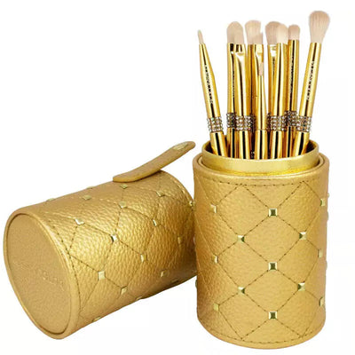 Twinkly Love 10pc Essential Eye Brush Set Gold (3 units)