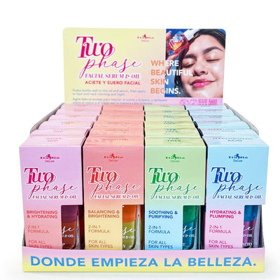 Two Phase Facial Serum & Oil (24 units)