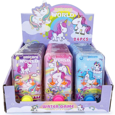 Unicorn Handheld Water Games 1057 (24 units)