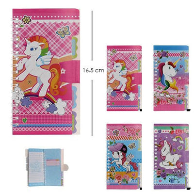Unicorn Long Notebook 2126 (12 units)