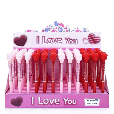 Valentine's Rose Top Pen 30036 (48 units)