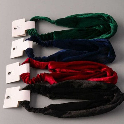 Velour Interlock Headband 13118 (12 units)