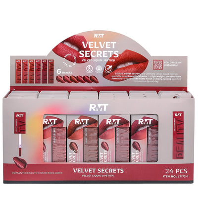 Velvet Secrets Liquid Lipstick (24 units)