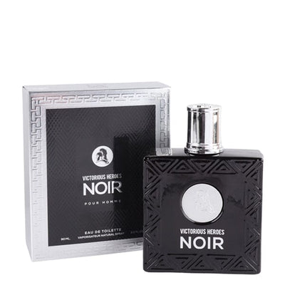 VICTORIOUS HEROES NOIR SPRAY COLOGNE EAU DE TOILETTE FOR MEN 90ML (3 units)
