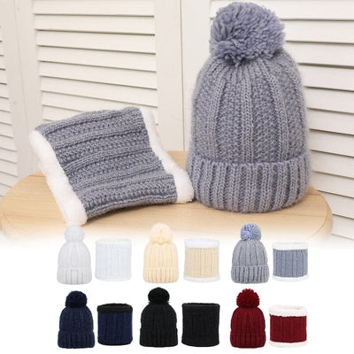 Winter Scarf Beanie Hats Set 1062 (12 units)
