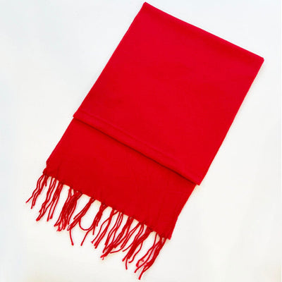 Winter Scarf Fleece Red 003RD (12 units)