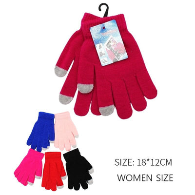 Women Winter Warm Touch Gloves 8782 (12 units)