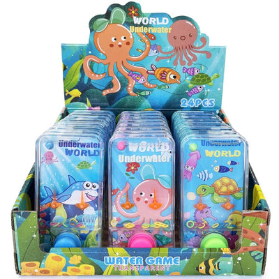 World Under Water Handheld Water Games 1056 (24 units)