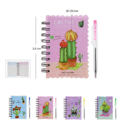 3D Cactus Notebook 2048 (12 units)