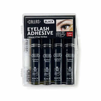 Black Eyelash Adhesive Glue 4PC Set (1 unit)