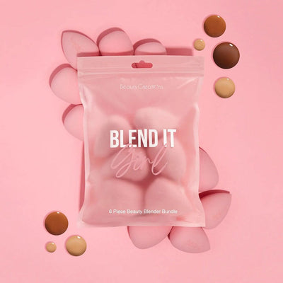 Blend It Girl 6PC Beauty Blender Bundle - Pink (1 unit)