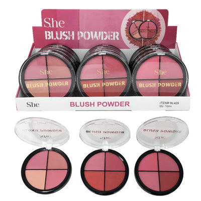 Blush Powder Palette (12 units)