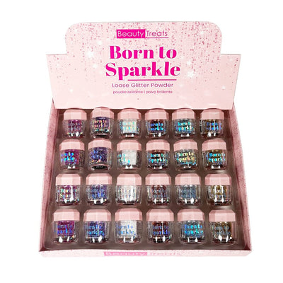 Born To Sparkle Loose Glitter Powder (24 units)