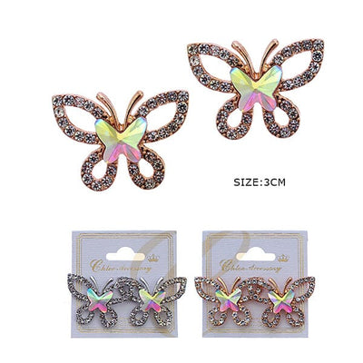 Butterfly Earring 2698GS (12 units)