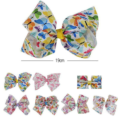 Butterfly Hair Bow 0544R6 ( 12 units)