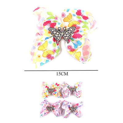 Butterfly Hair Bow 3749 (12 units)