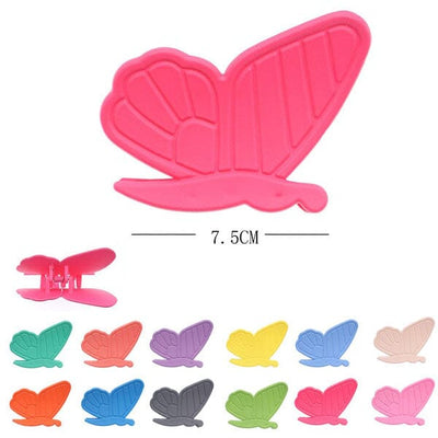 Butterfly Hair Jaw Clip 1407 ( 12 units)